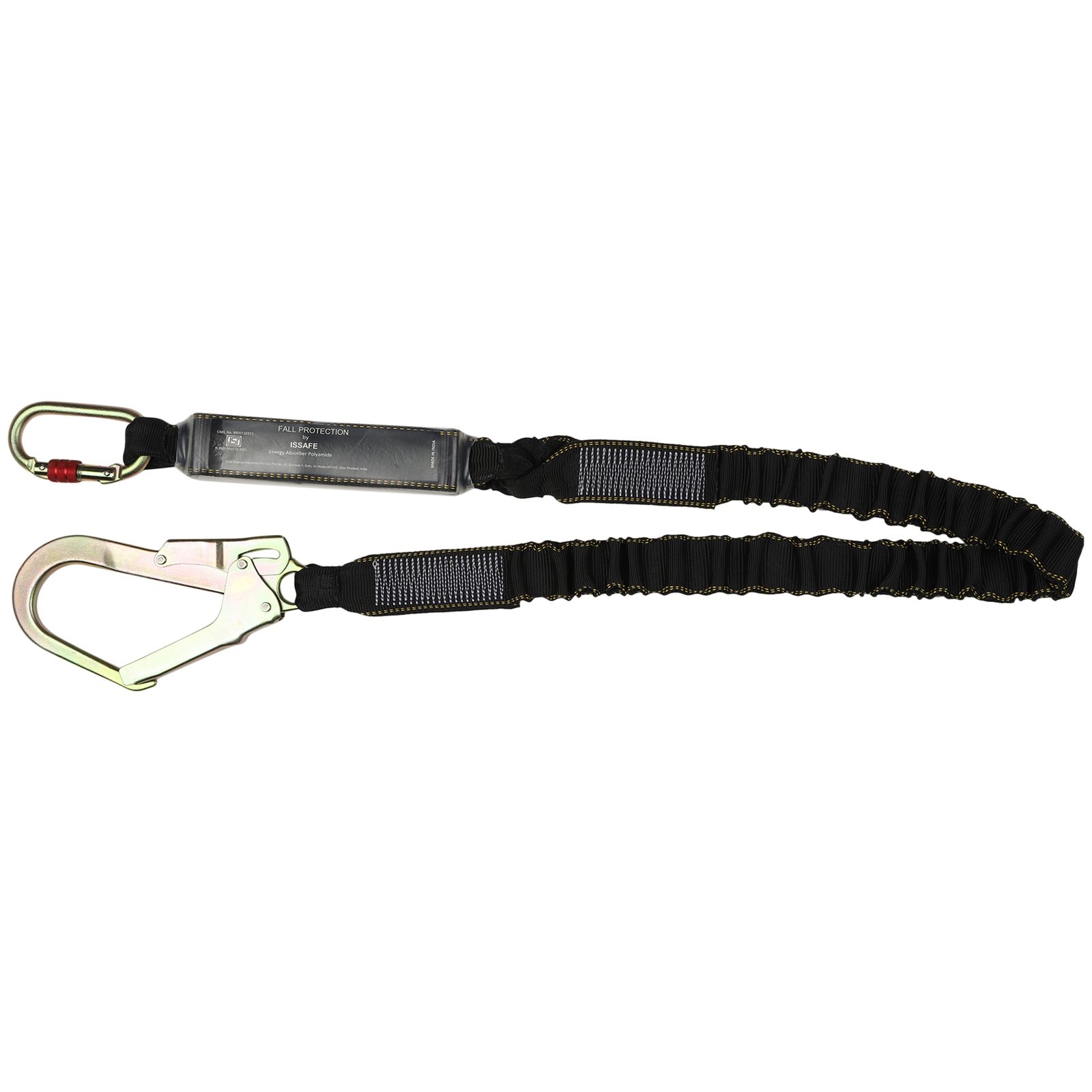shock absorbing lanyard