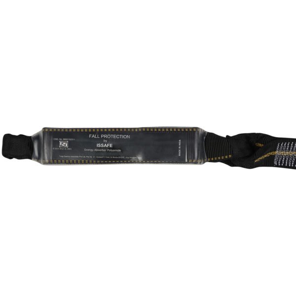 Energy Absorbing Webbing Lanyard with Loop Attachment and Loop Anchorage - Image 3