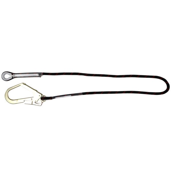 adjustable restraint kernmantle rope