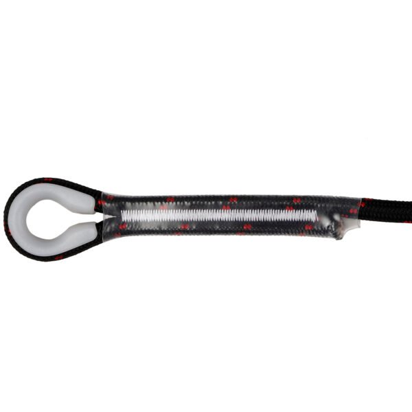 Adjustable Restraint Kernmantle Rope Lanyard with One Side Loop and Scarrolding Hook on the Other - Image 4