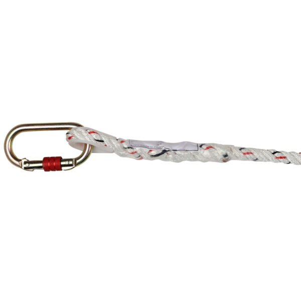 Fall Restraint Twisted Rope Lanyards with Energy Absorber - Image 3