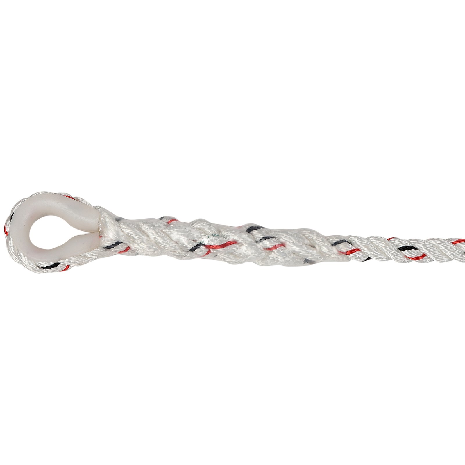 Fall Arrest Rope Restraint Lanyard with Loop and Carabiner - Image 4