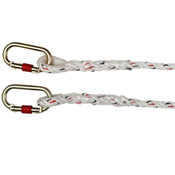 Safety Harness 1M - 2M Lanyard with Carabiner Attachment and Anchorage - Image 2