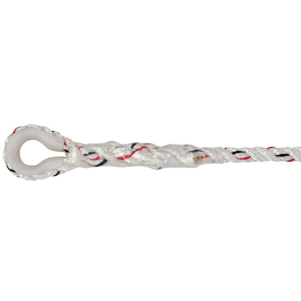 Fall Rrestraint 1m - 2m Lanyard with Carabiner Attachment and Scaffolding Hook - Image 4