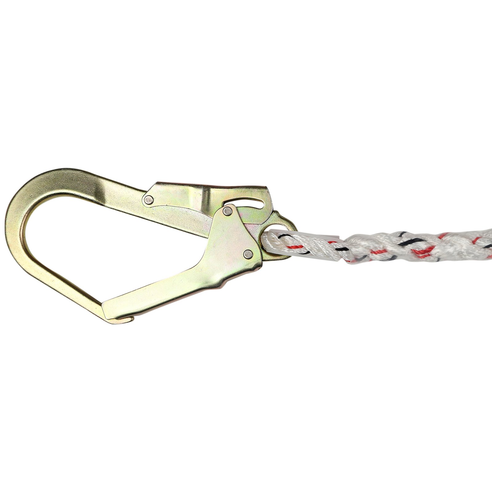 Energy Absorbing Double Lanyard with Two Ropes and 2 Scaffolding Hook - Image 3