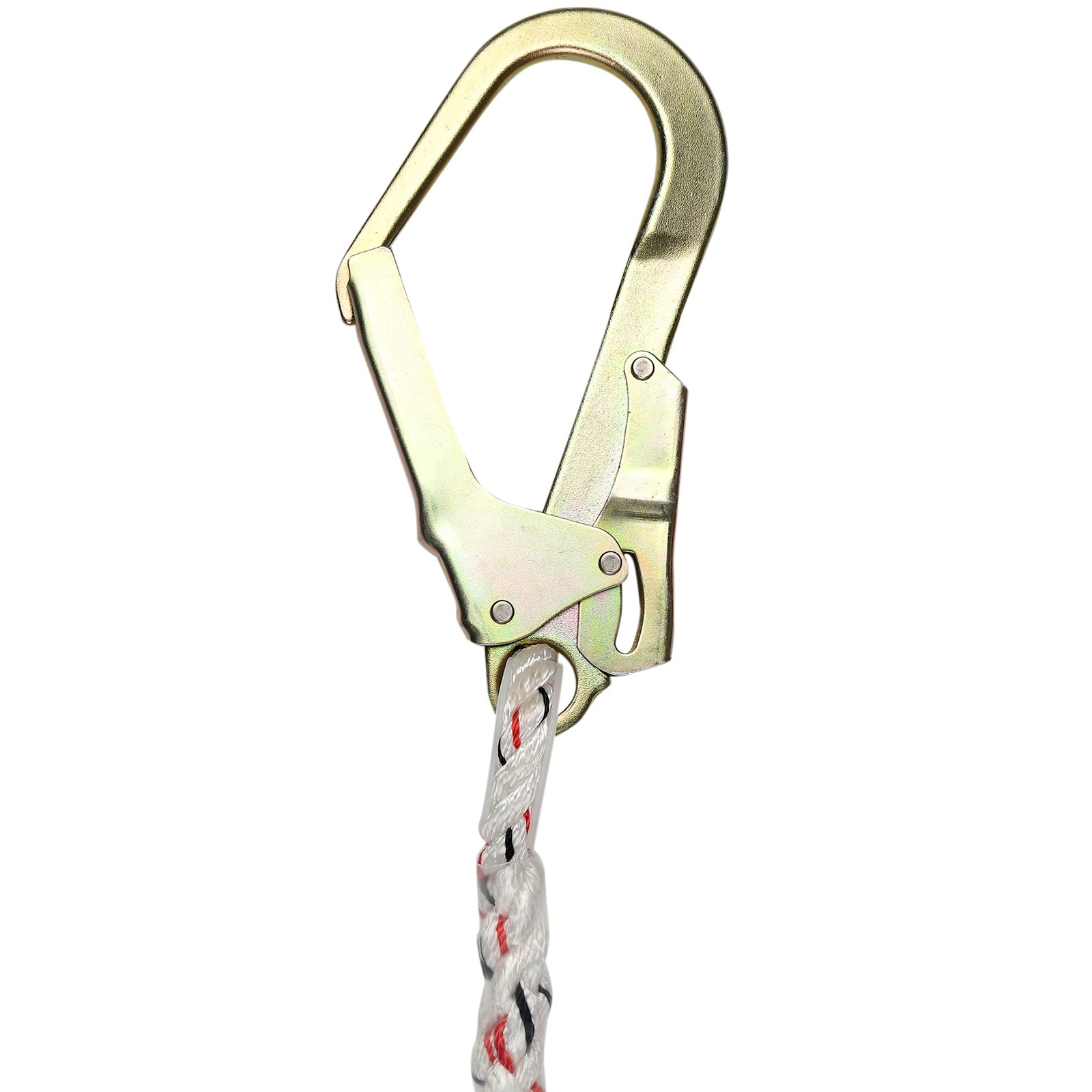 Energy Absorbing Double Lanyard with Two Ropes and 2 Scaffolding Hook - Image 5