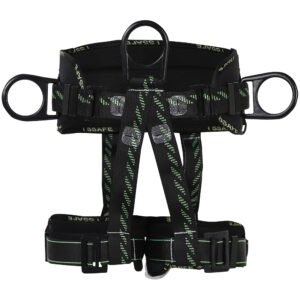 fall protection harness for mountaineering