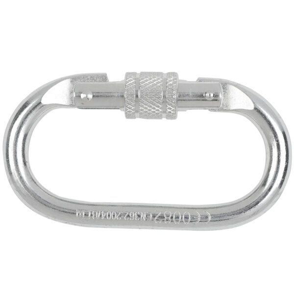 Self Locking 18 MM Stainless Steel Carabiner with Extra Protection - Image 2
