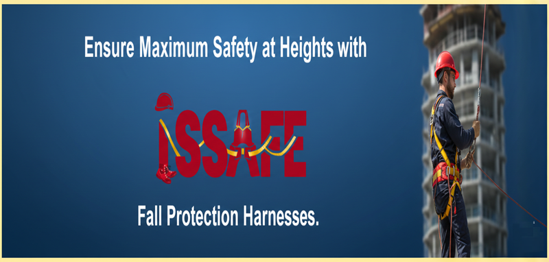 Ensure Maximum Safety at Heights with I SSAFE Fall Protection Harnesses